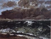 Gustave Courbet The Wave painting